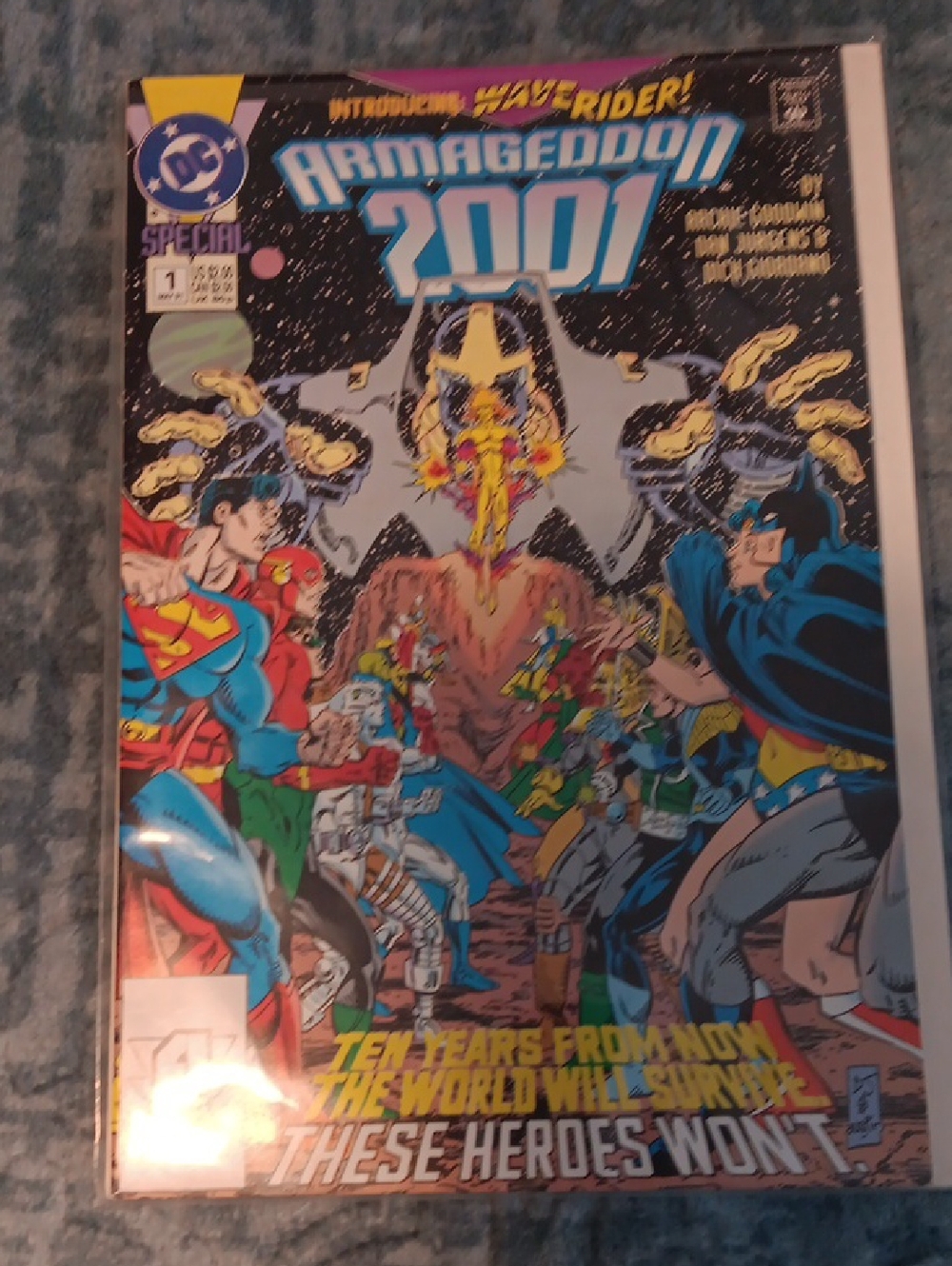 DC Armageddon 2001 Special Comic 10 Years From Now
